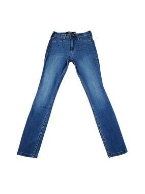 Hollister 00S Jeans Curvy High Rise Jean Legging Advanced Stretch Size 23 x 26
